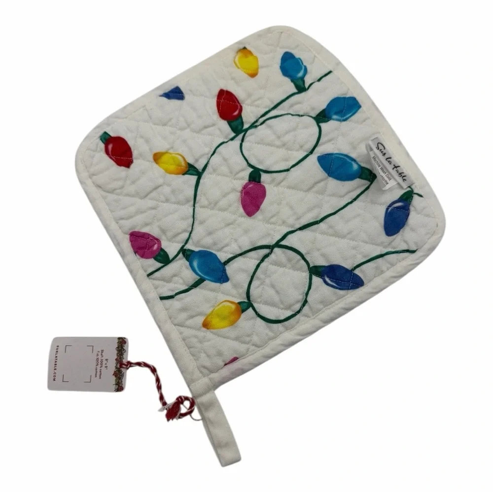 Sur La Table Holiday Lights Pot‎ Holder